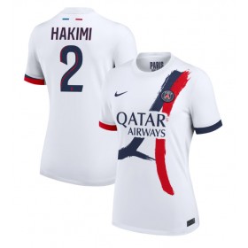 Dámské fotbalový oblečení Paris Saint-Germain Achraf Hakimi #2 Venkovní košile 2024-25 Krátkým Rukávem